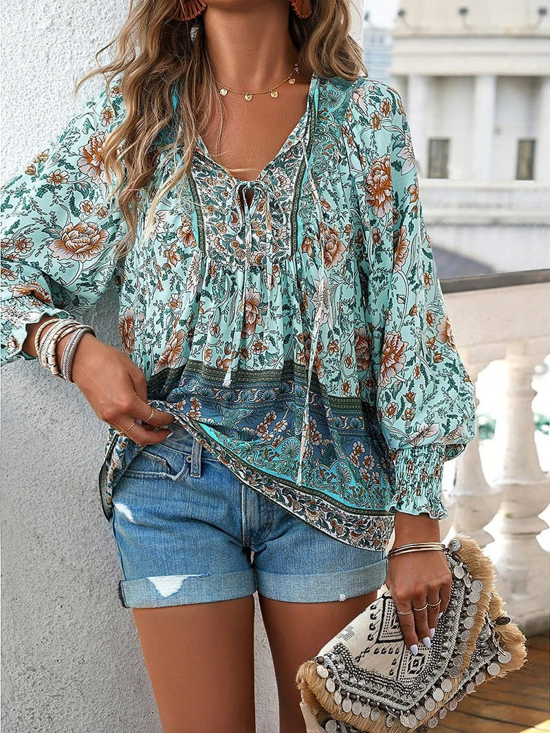 Aria Summer Floral Top