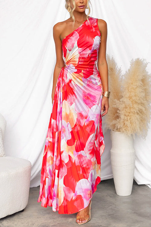 Elodie Pleated Summer Dress