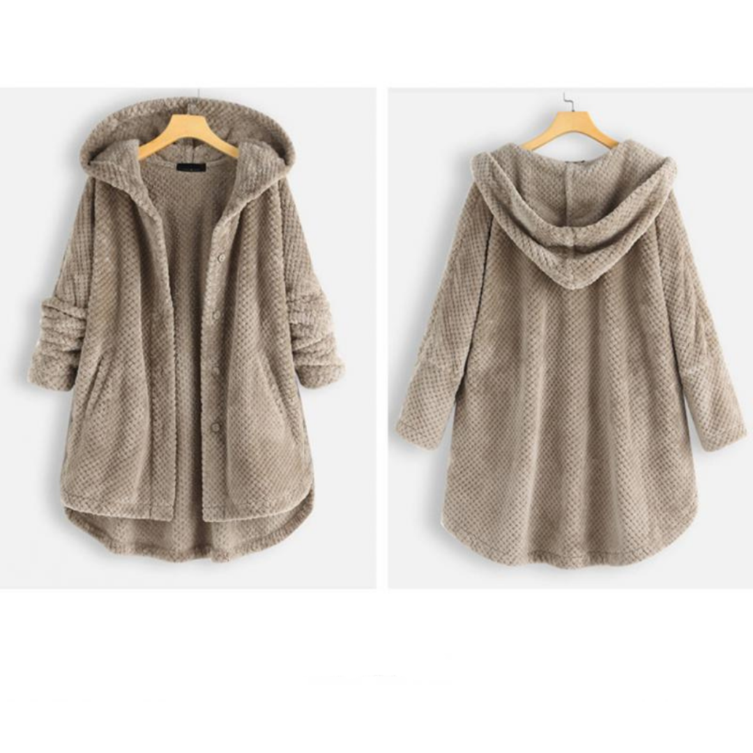 Elara Reversible Hooded Fleece Jacket