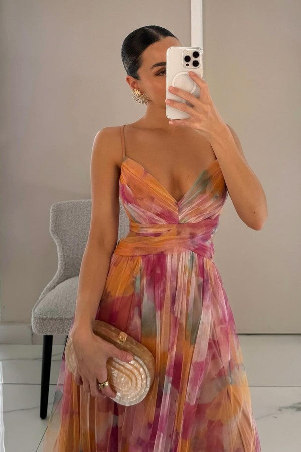 Claudia Elegant Maxi Dress