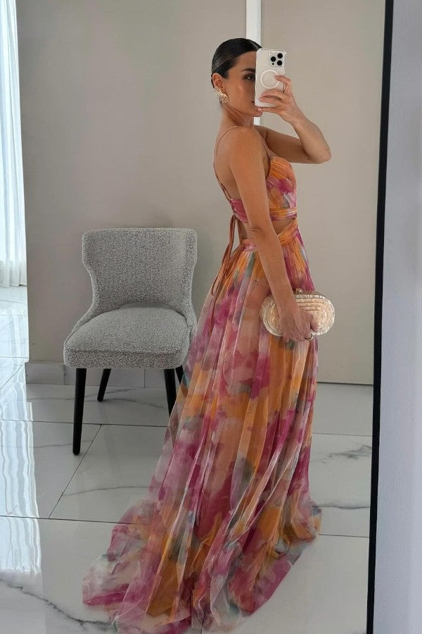 Claudia Elegant Maxi Dress