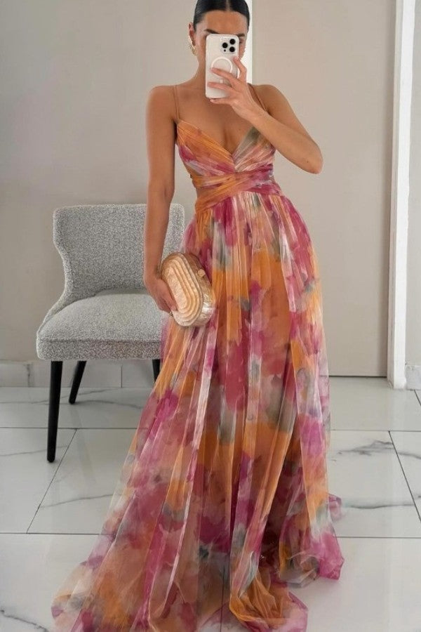 Claudia Elegant Maxi Dress