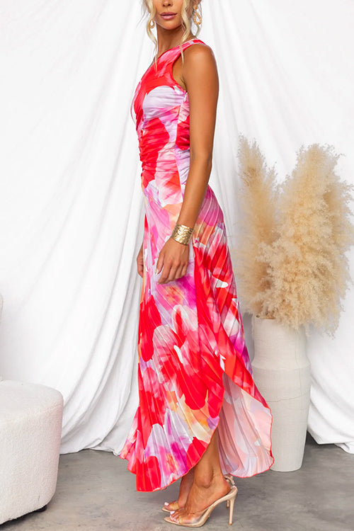 Elodie Pleated Summer Dress
