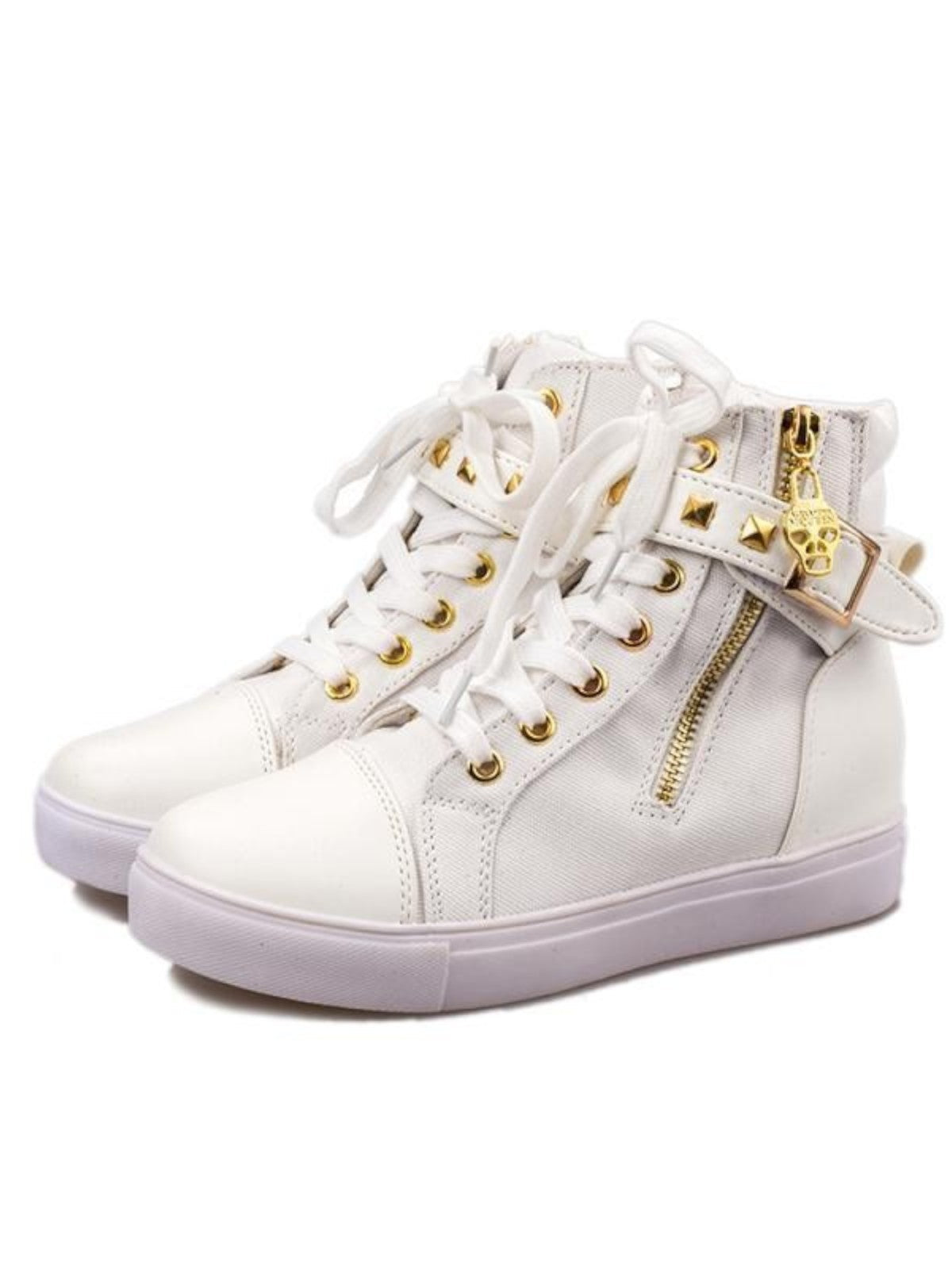 Celeste High-Top Platform Sneakers