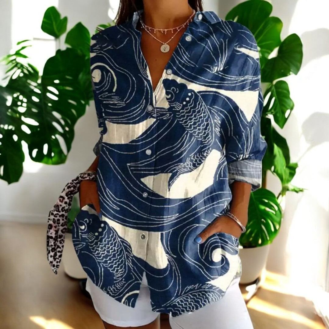 Mira Classic Button-Up Shirt