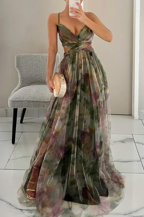Claudia Elegant Maxi Dress