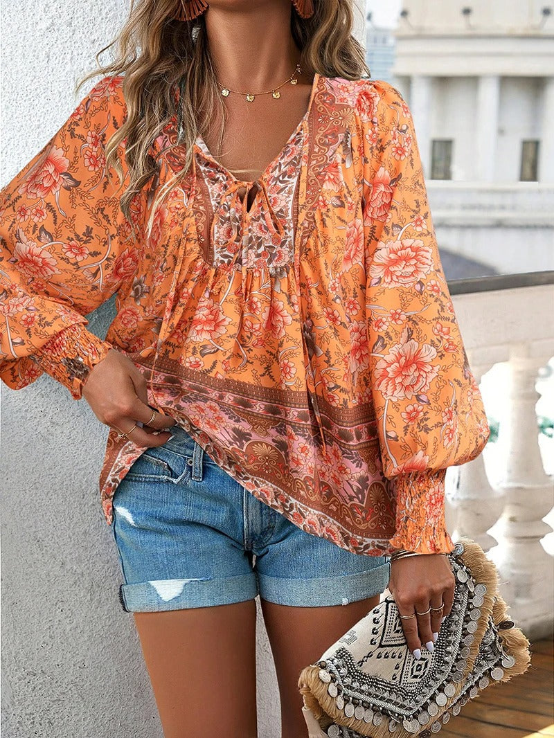 Aria Summer Floral Top
