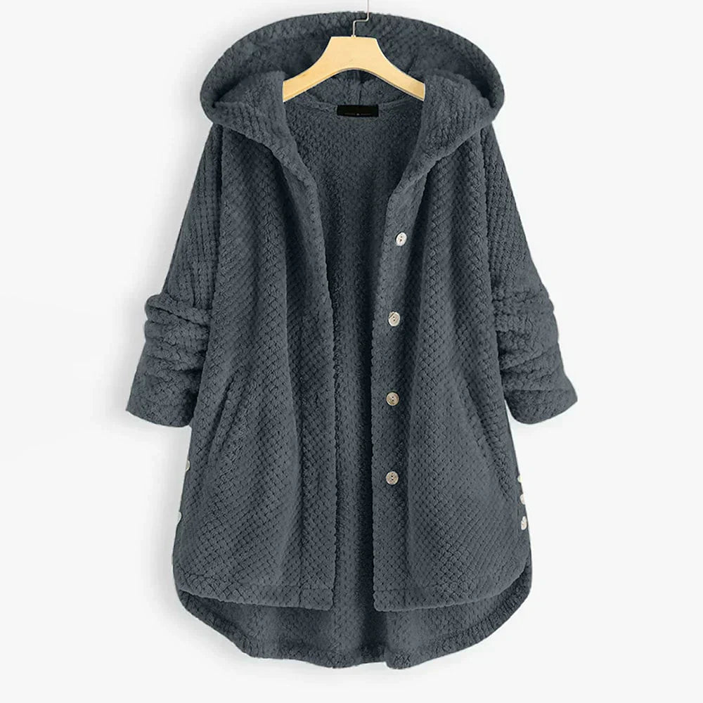 Elara Reversible Hooded Fleece Jacket
