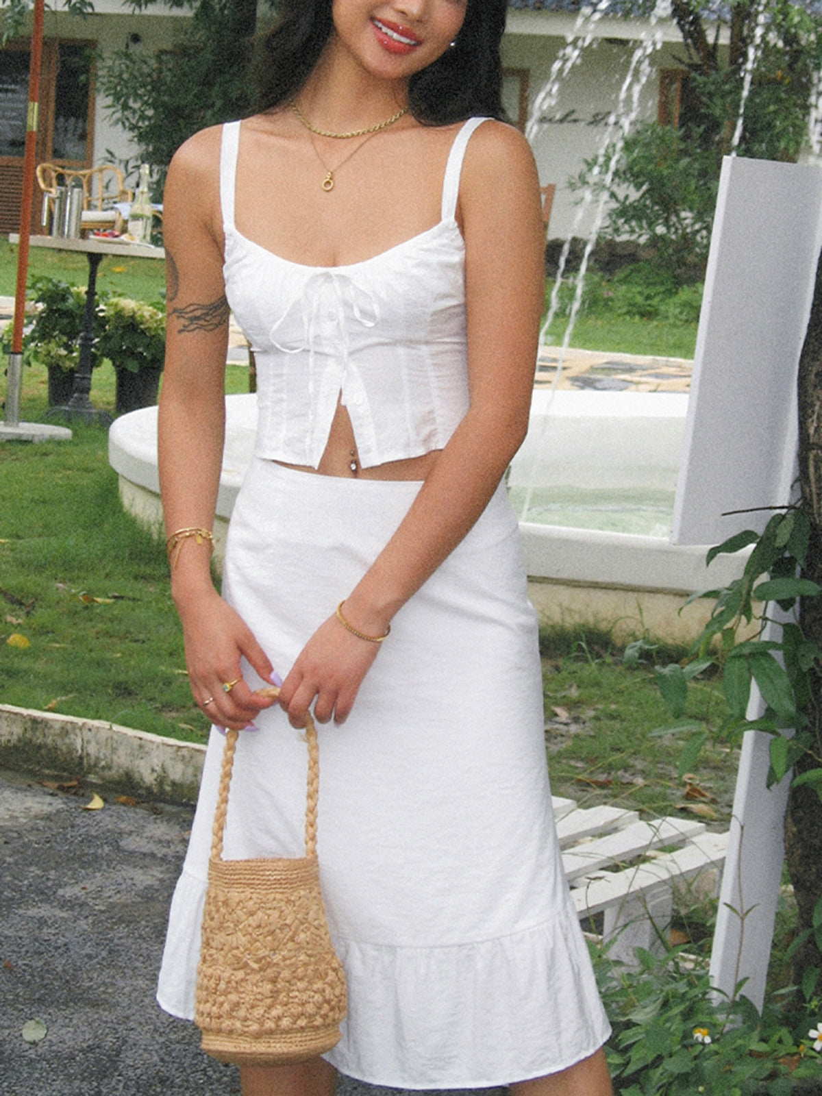 Elara Western Corset & Skirt Set