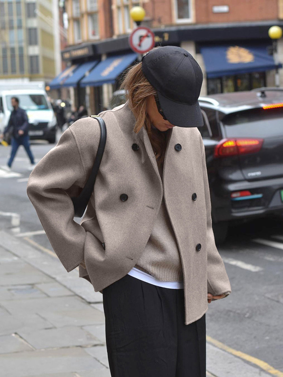 Ella Oversized Button-Down Jacket