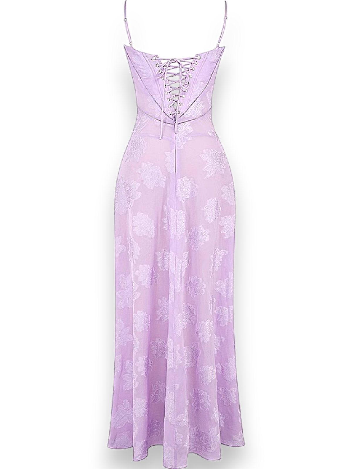 Amara Blossom Green Floral Vintage Gown