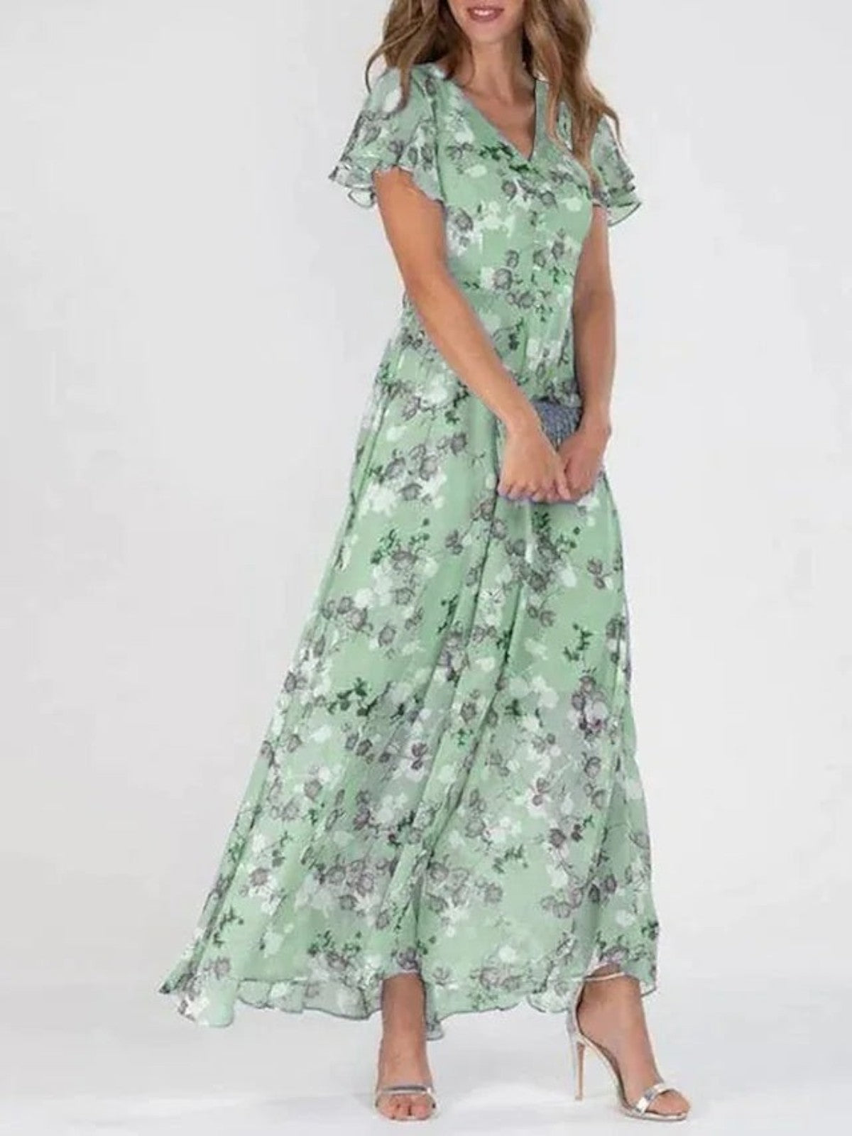 Luna Glamorous Tummy Covering Dress