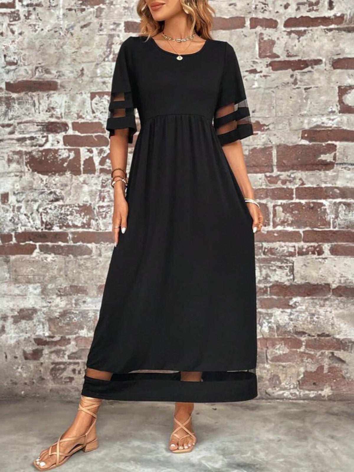 Esme Chic Tummy Flattering Coverage Dress
