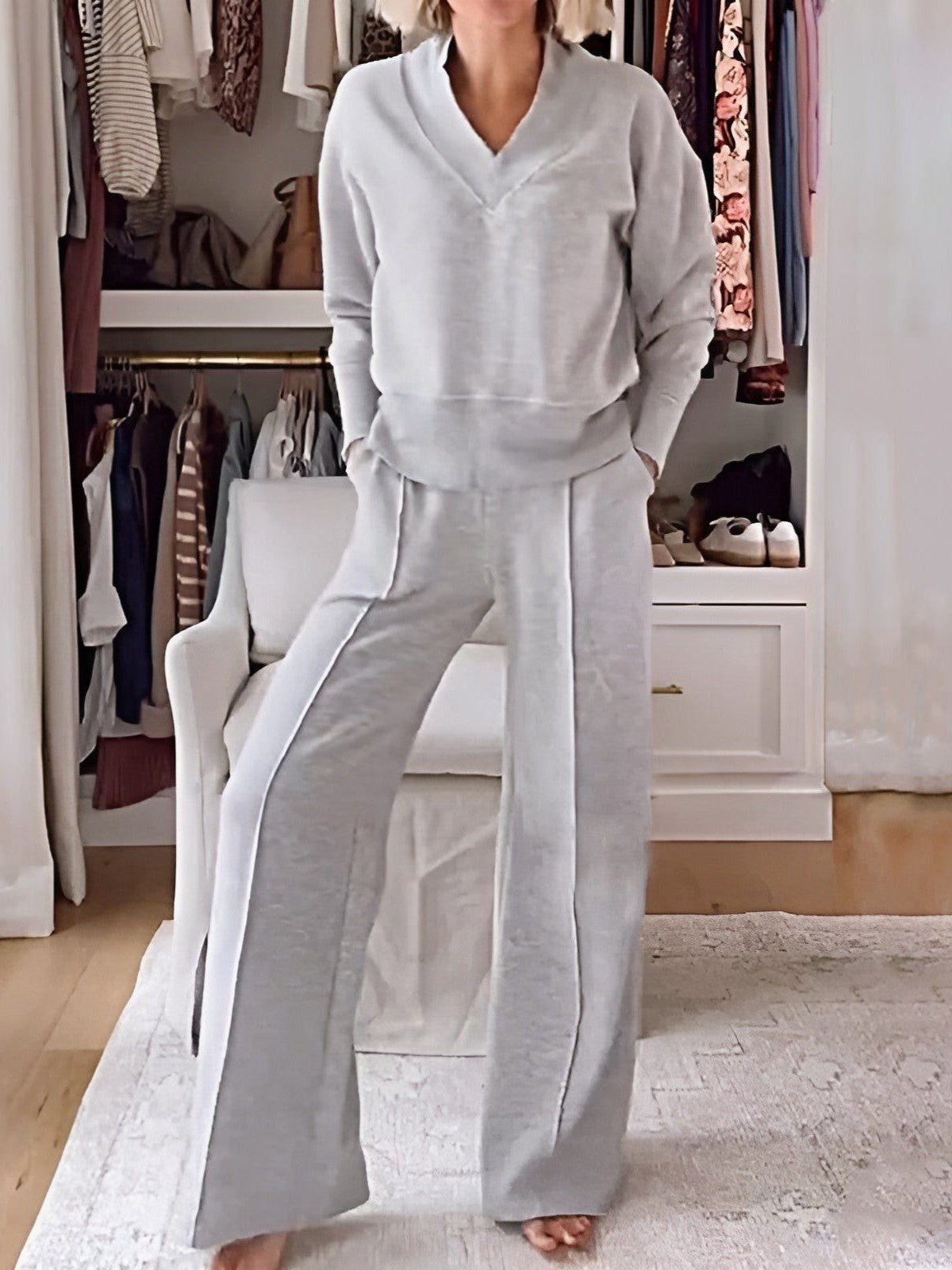 Elara Two-Piece Lounge Outfit