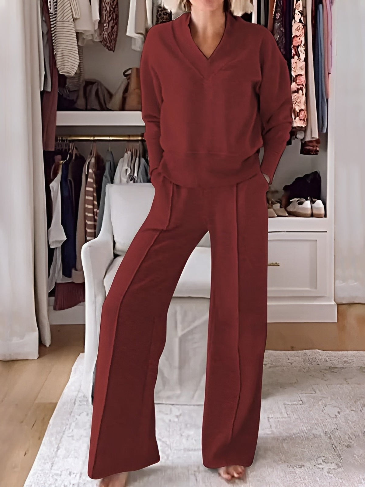 Elara Two-Piece Lounge Outfit