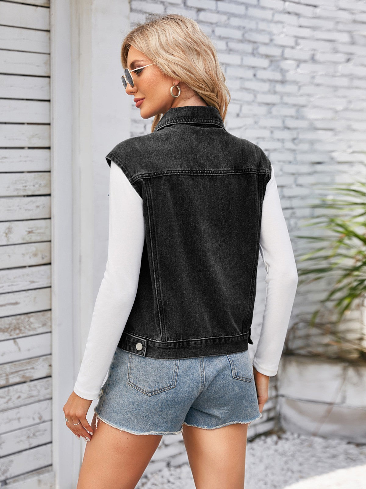 Amaya Classic Denim Vest Top