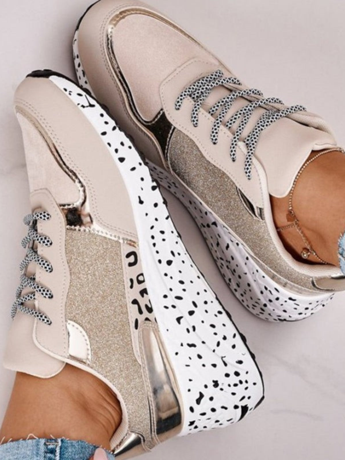 Faniza Leopard Wild Sneakers