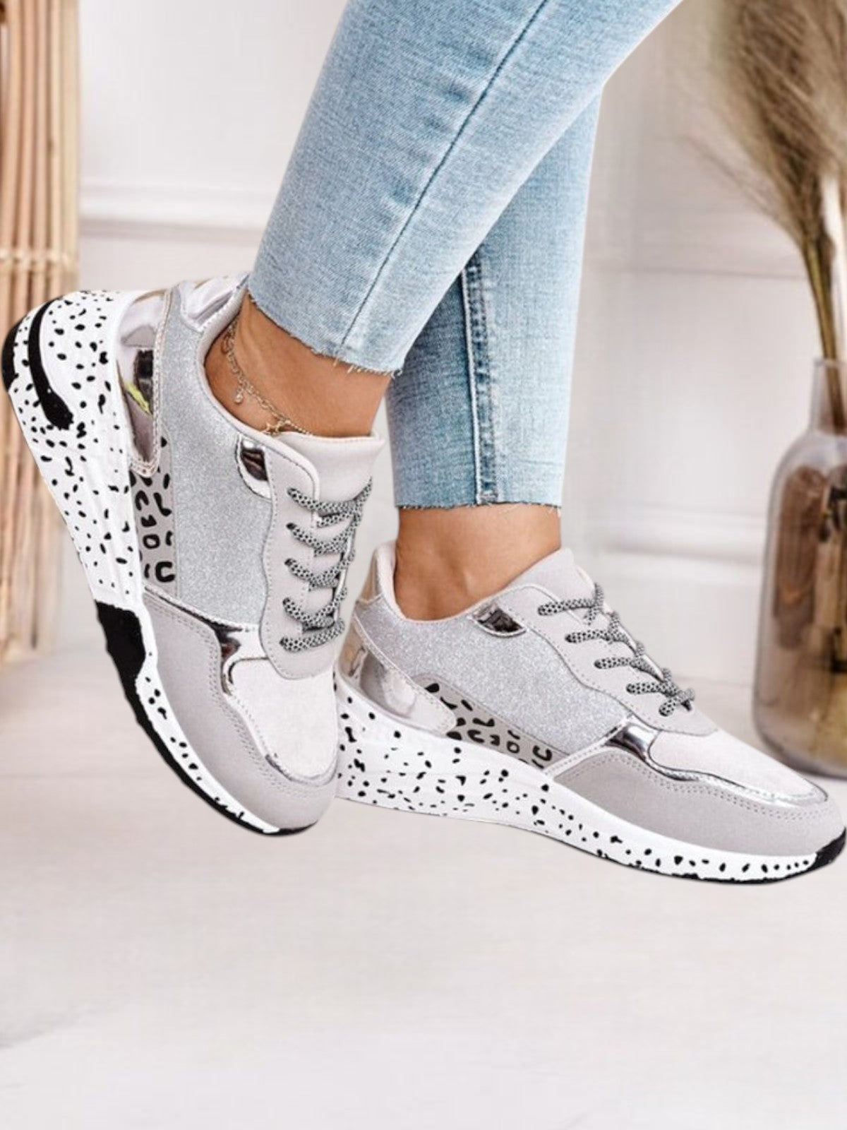 Faniza Leopard Wild Sneakers