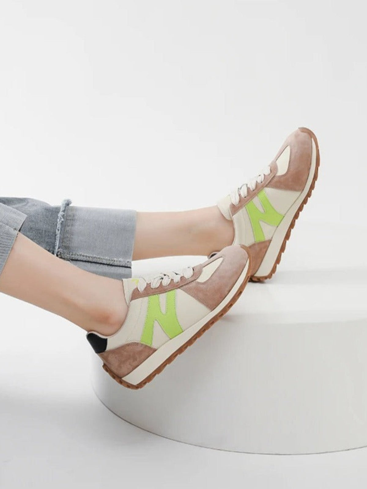 Luna Vintage Suede Runner Sneakers