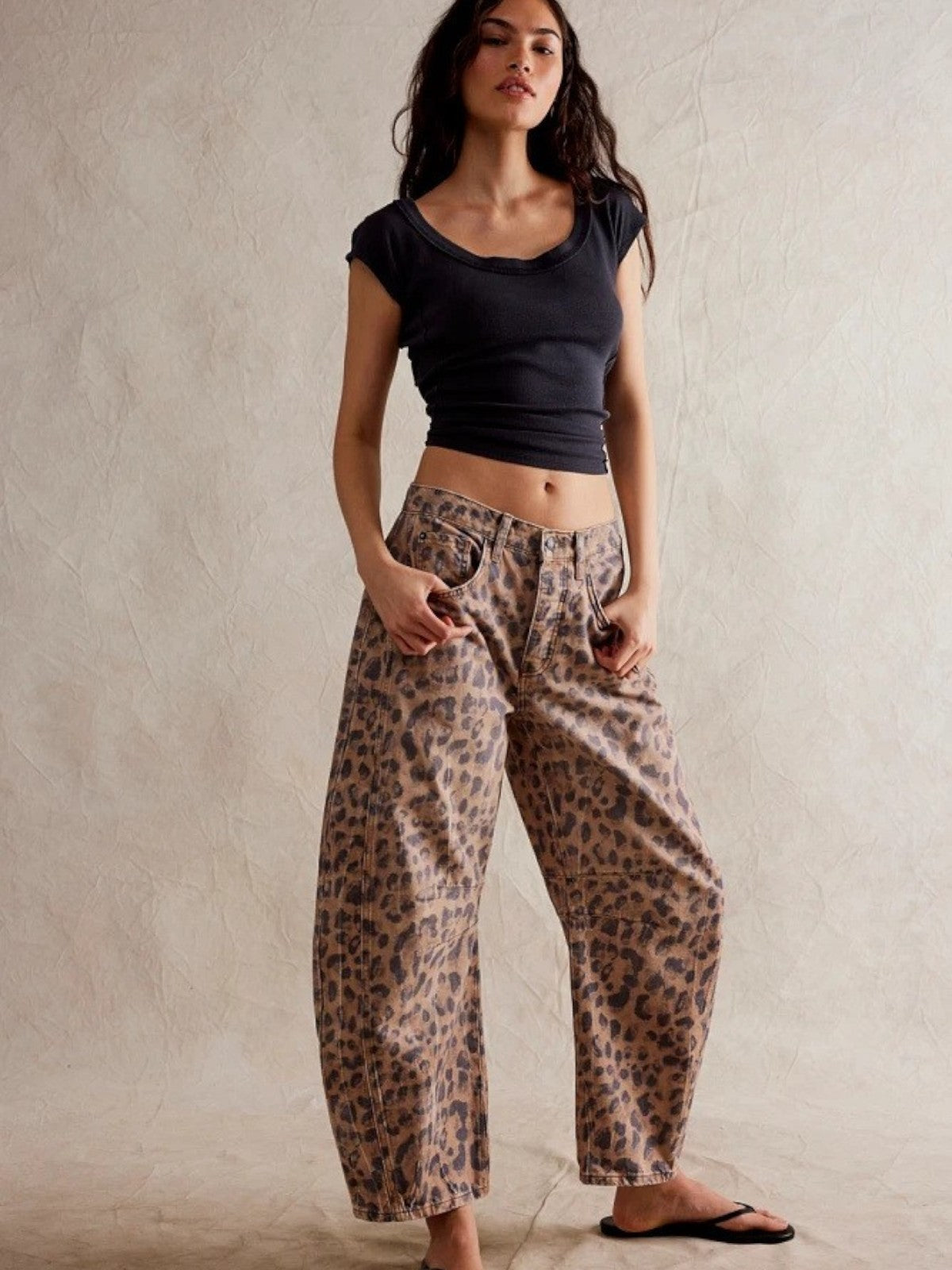 Lina Oversized Wide-Leg Jeans