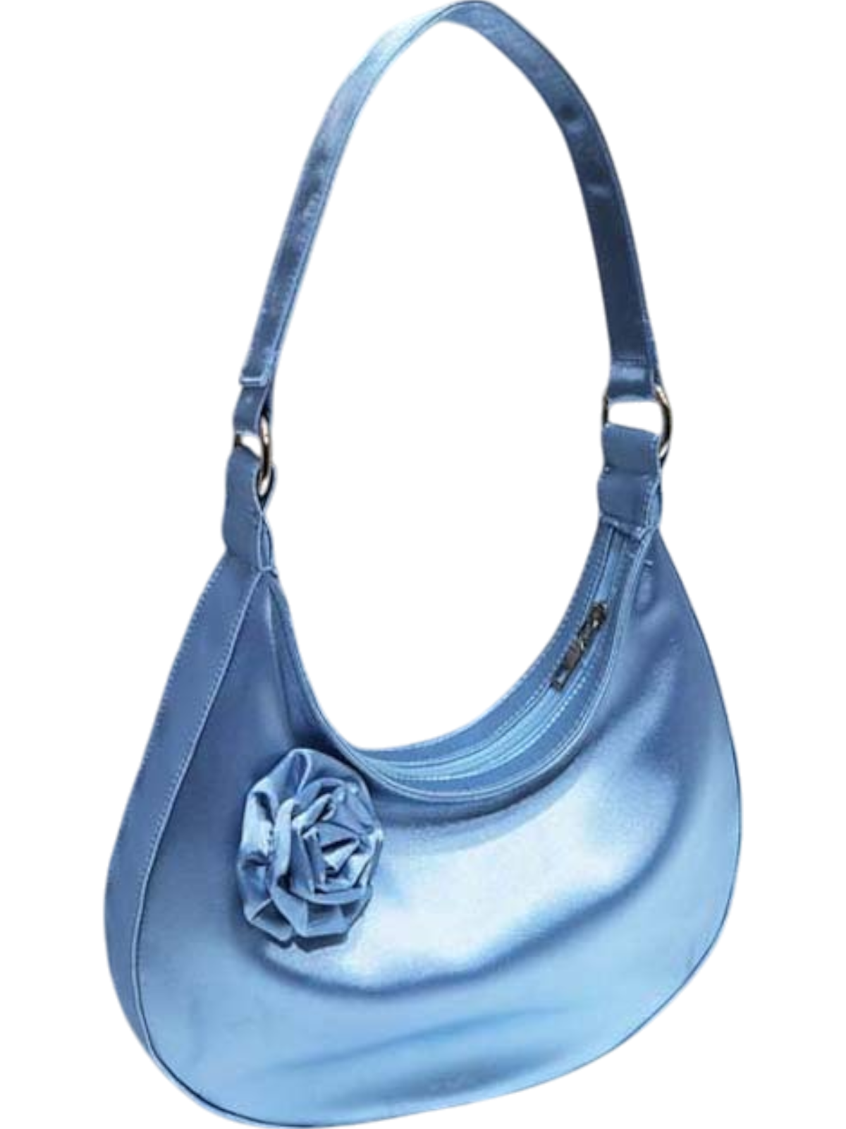 Kaia Floral Crescent Shoulder Bag