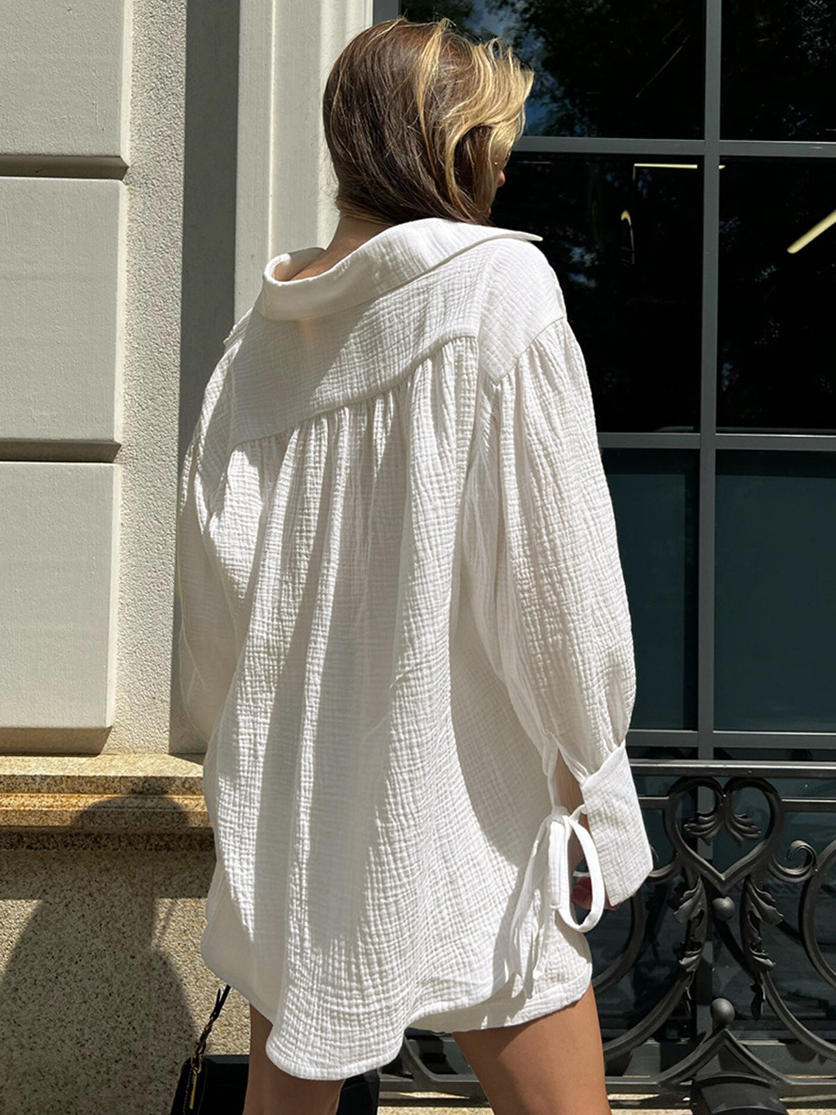 Mira Knotted Shorts Set