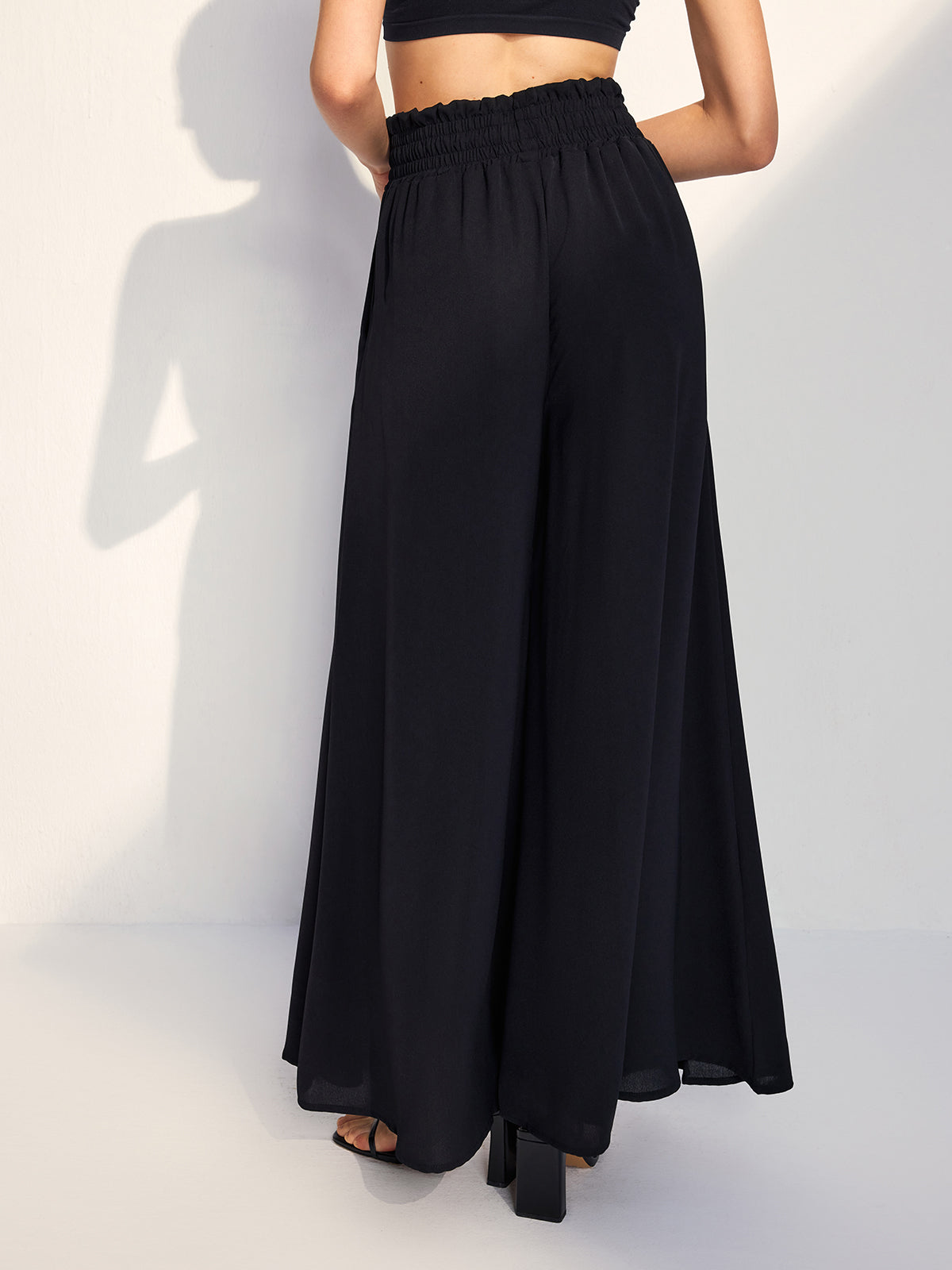 Clara Drawstring Elastic Waist Trousers