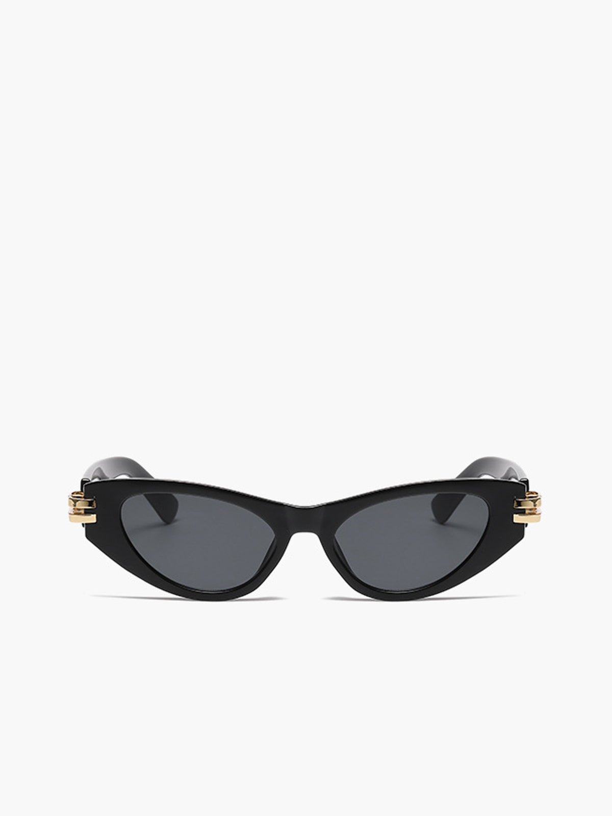 Elara Cat Eye Black Sunglasses