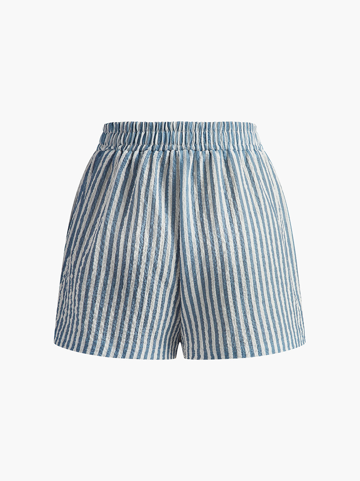Elodie Vintage Pinstripe Button Skirt