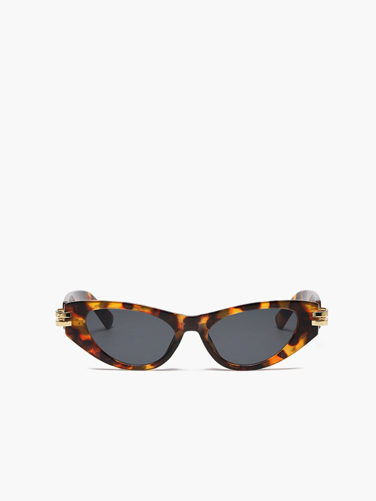 Elara Cat Eye Black Sunglasses