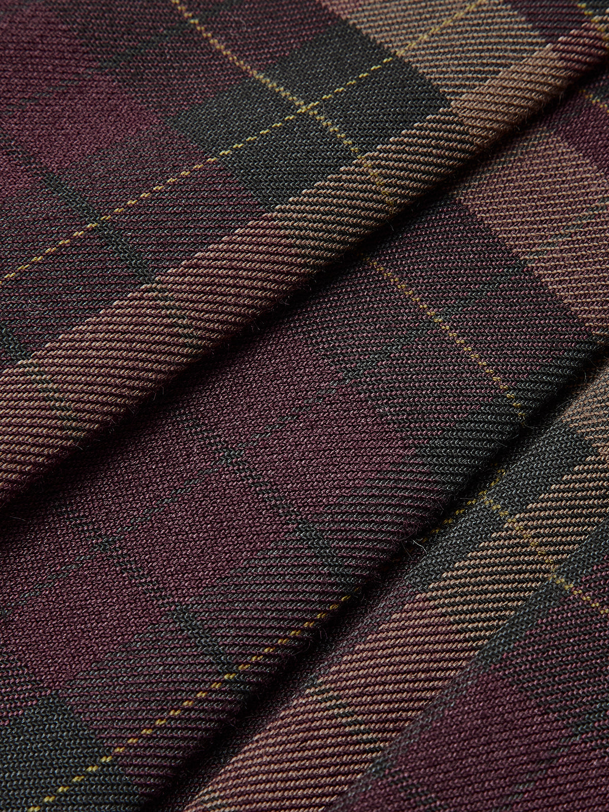 Zara Checked Zipper Mini Skirt