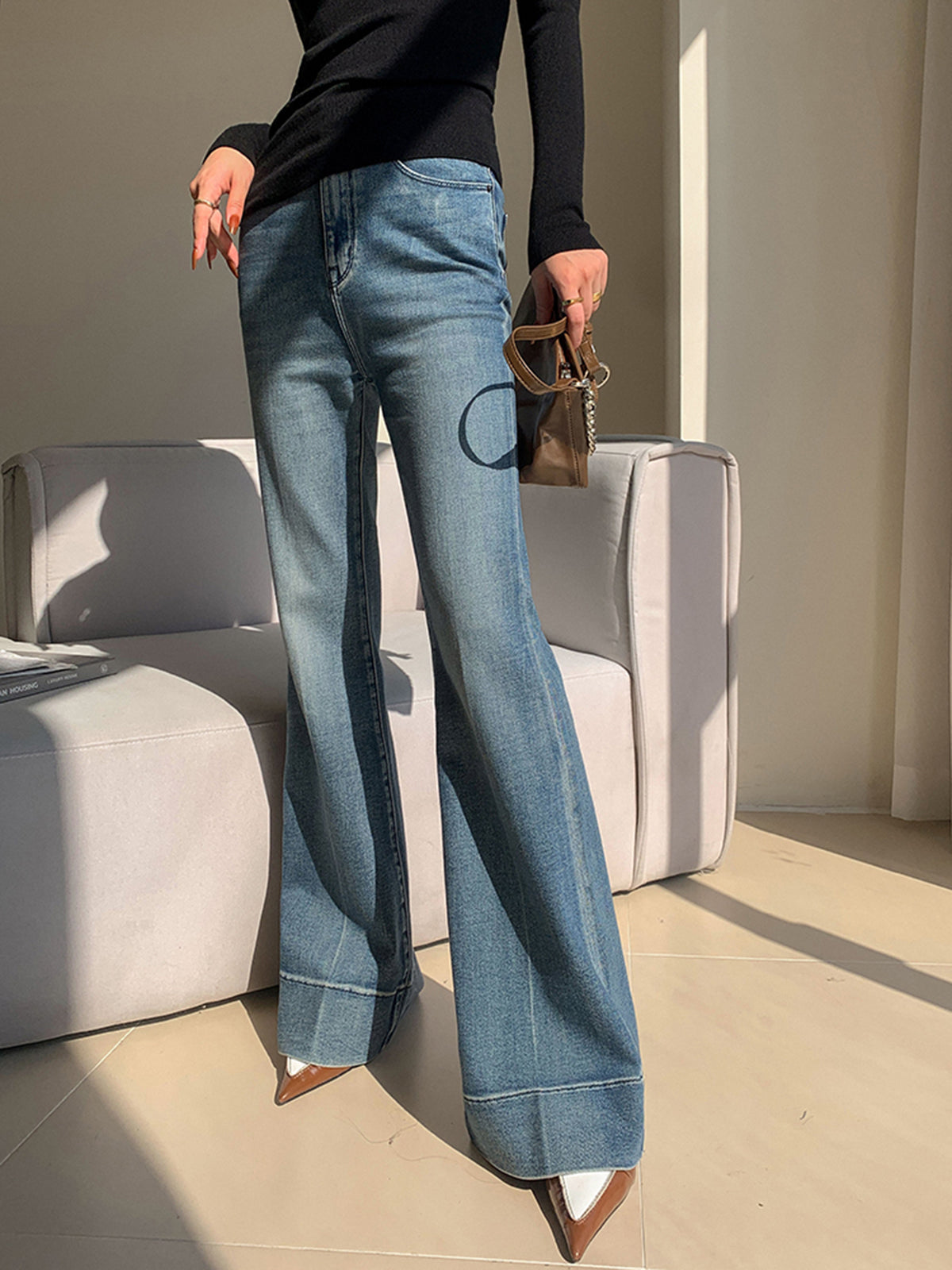 Matilda Slim Denim Pants