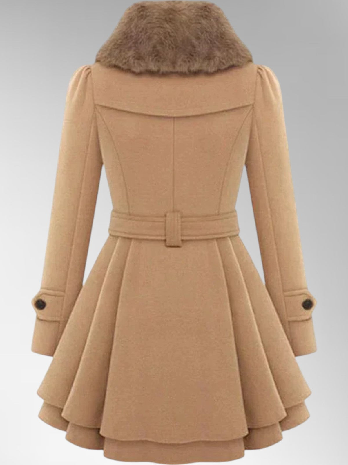 Evelyn Wool Blend Comfort Coat