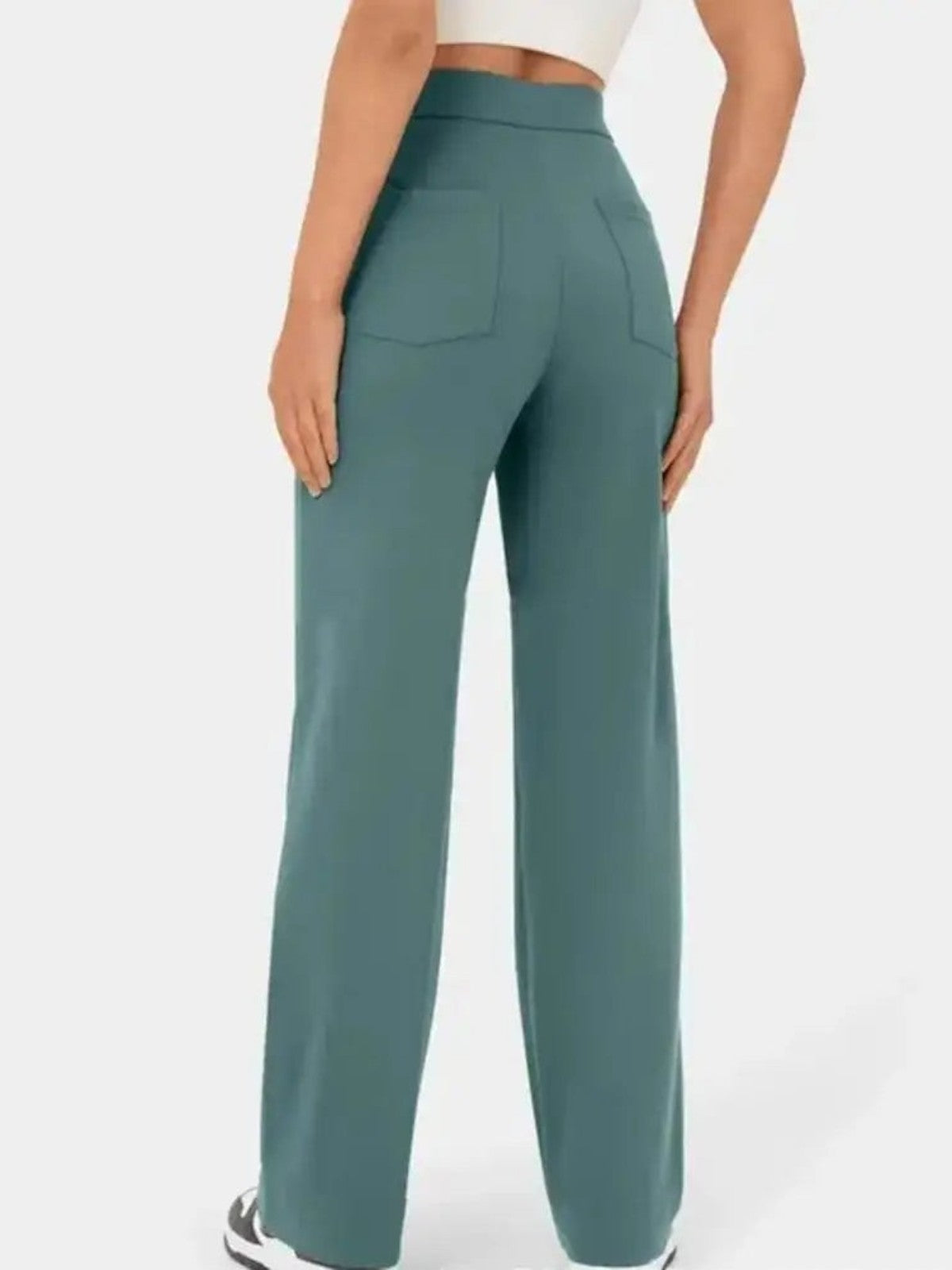 Mira High-Waist Wide-Leg Trousers