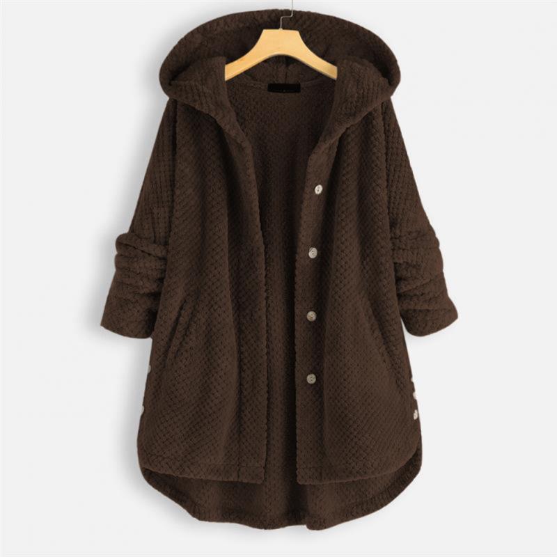 Elara Reversible Hooded Fleece Jacket