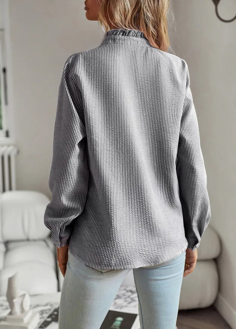 Elena Button-Down Blouse