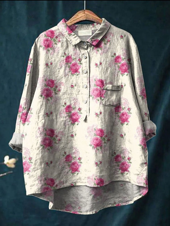 Amara Floral Print Blouse