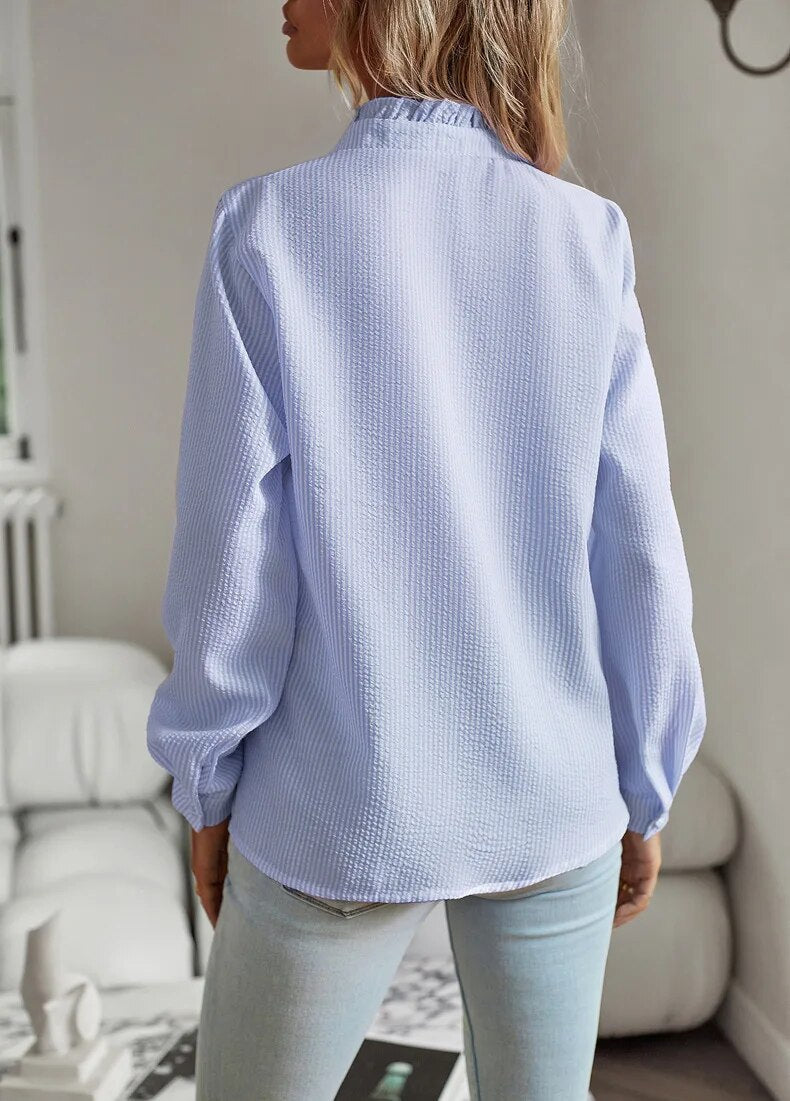 Elena Button-Down Blouse