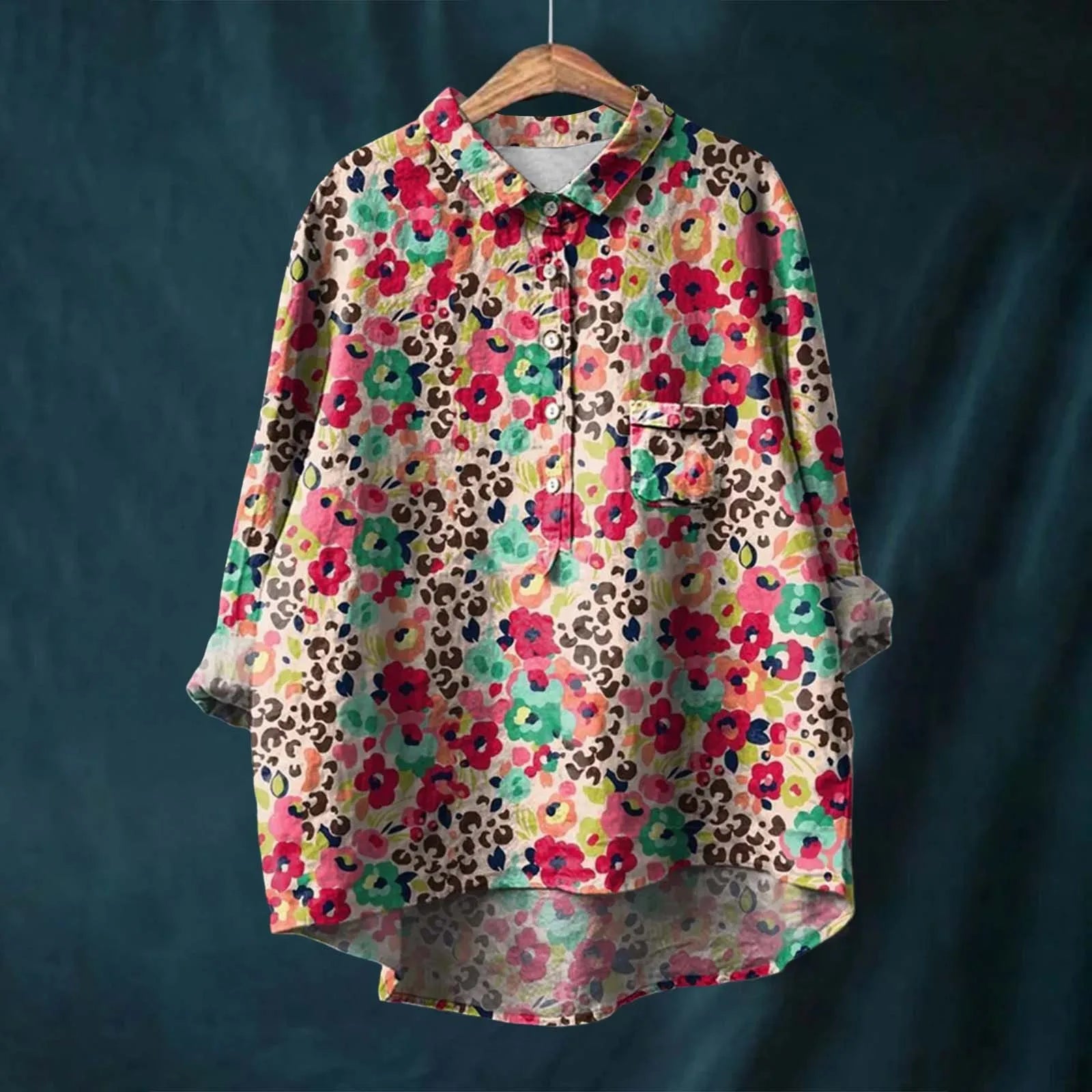 Liesa Vintage Floral Blouse