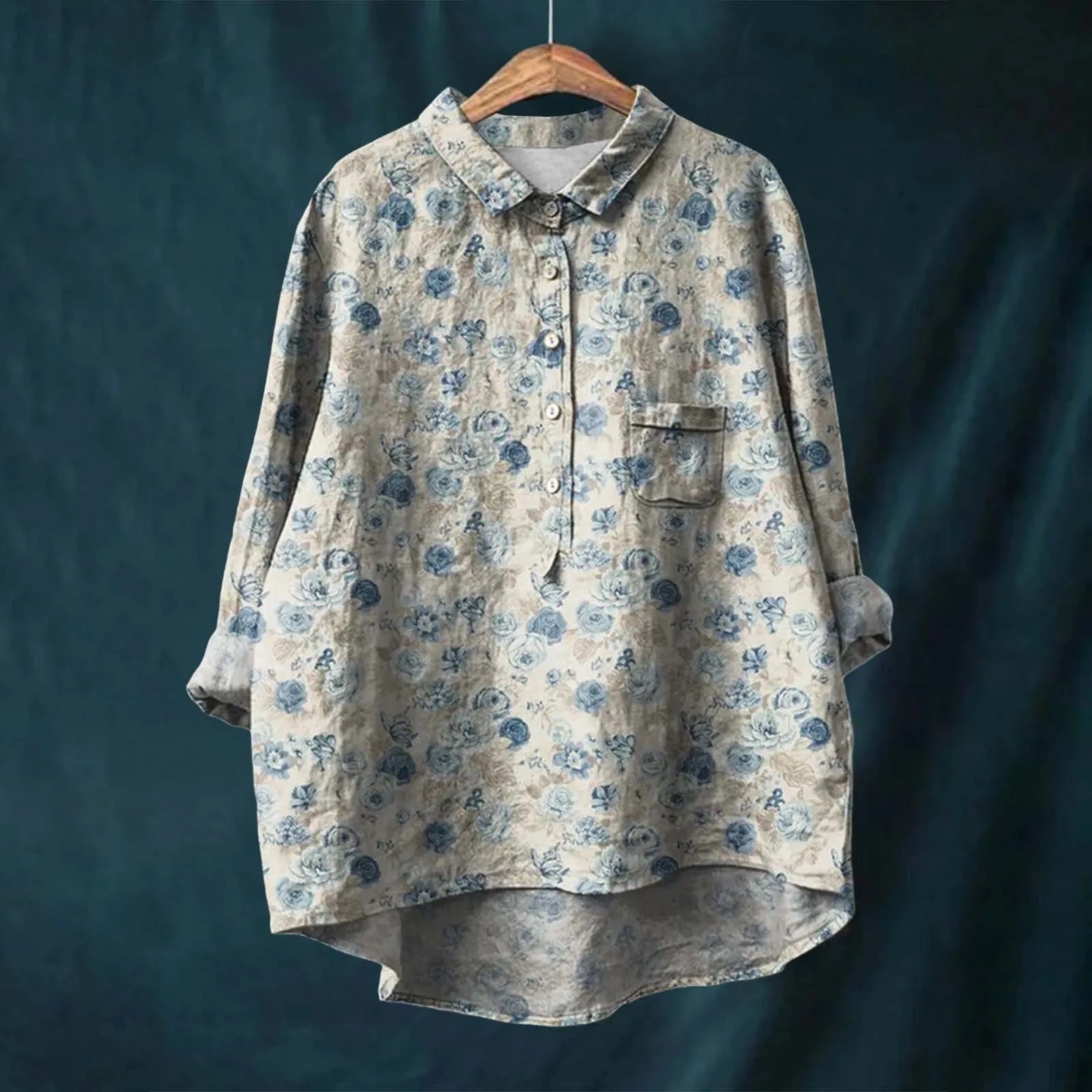 Liesa Vintage Floral Blouse