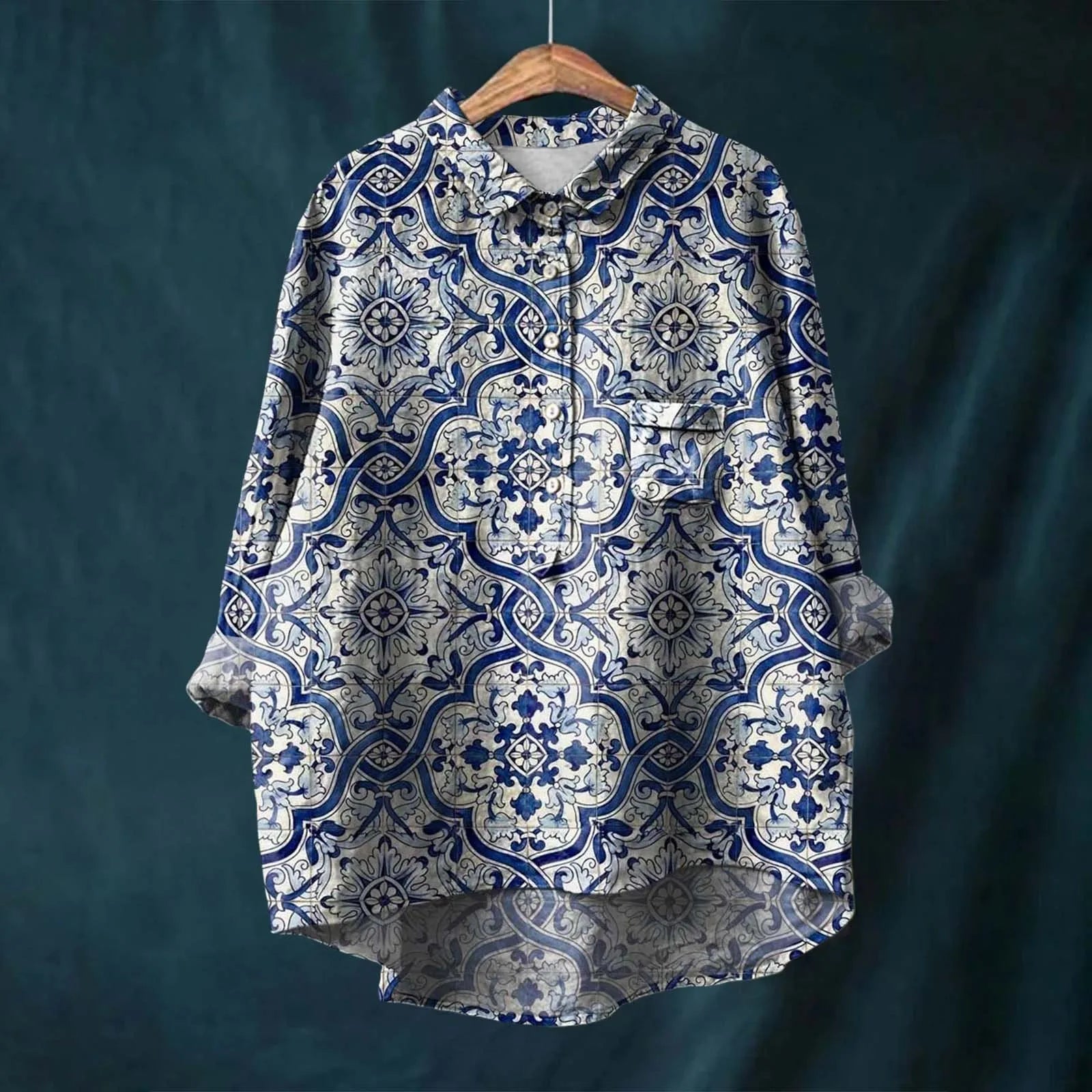 Liesa Vintage Floral Blouse