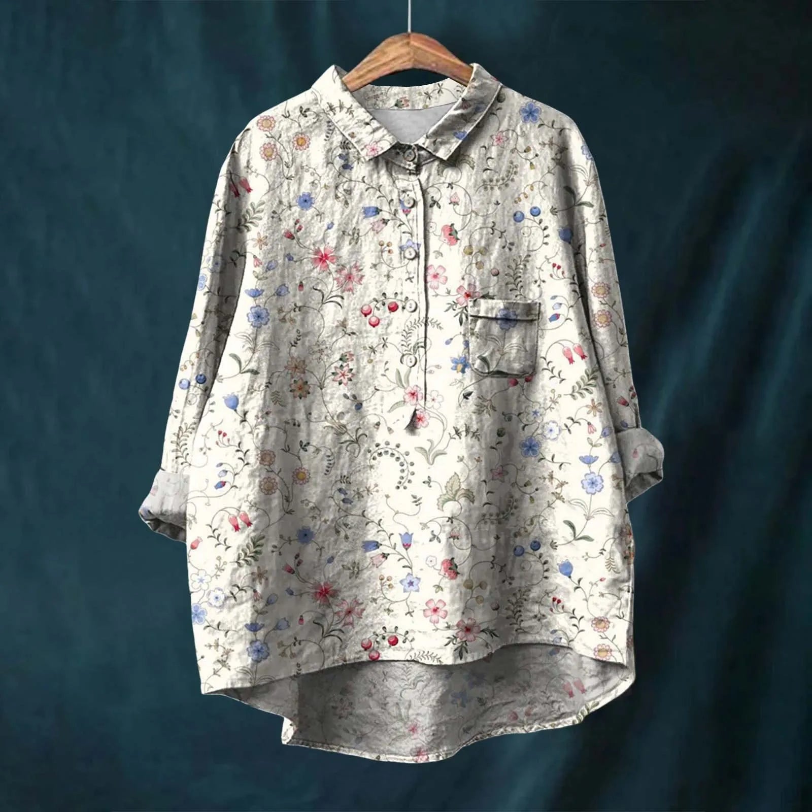Liesa Vintage Floral Blouse