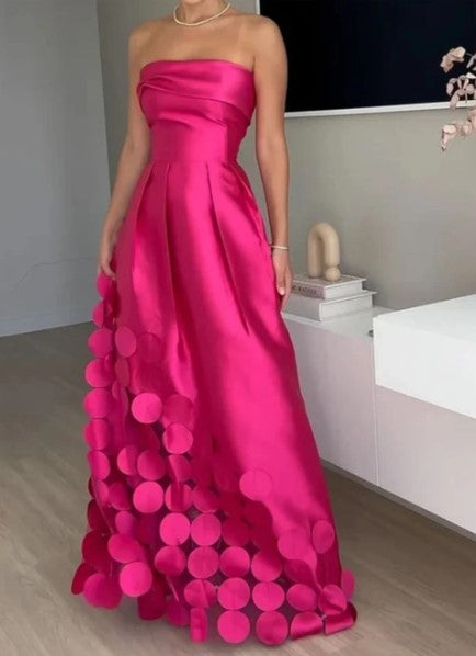 Claudia Long Sheath Circle Dress