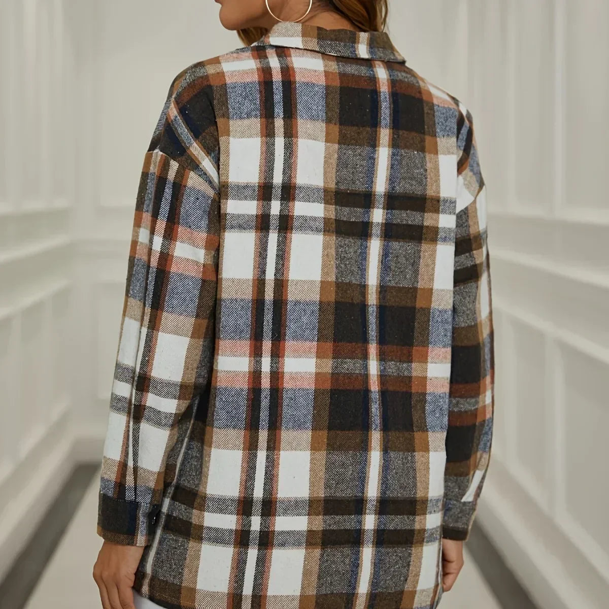 Lina Checkered Button Shirt