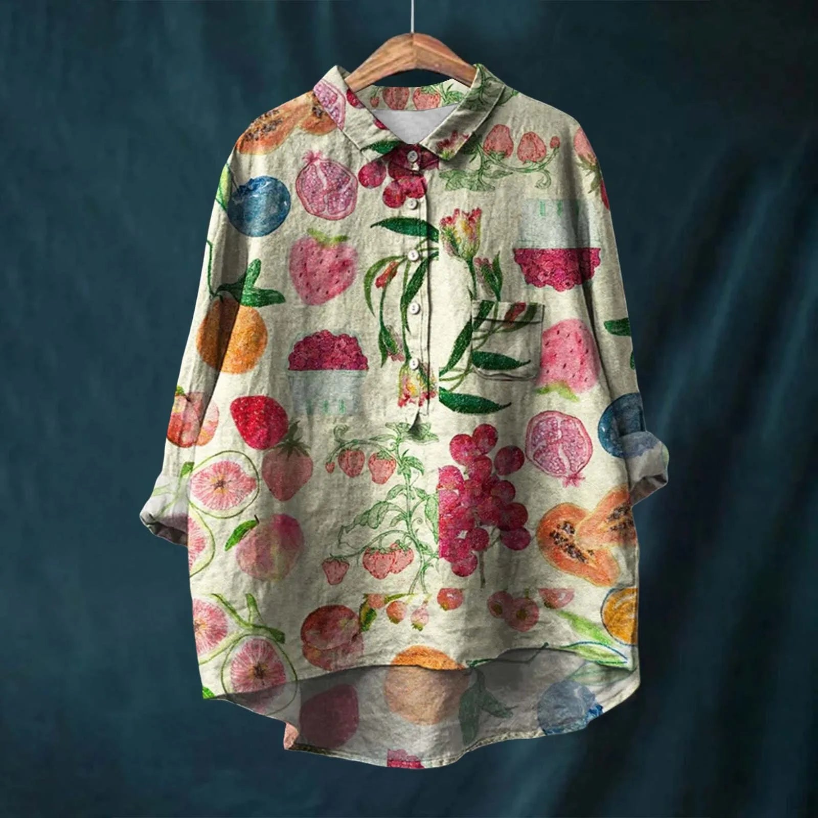 Liesa Vintage Floral Blouse