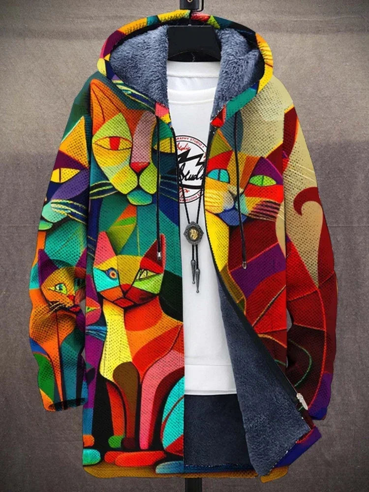 Livia Artistic Print Jacket