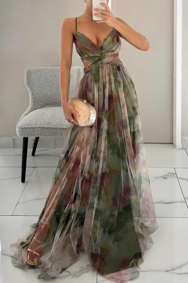 Claudia Elegant Maxi Dress
