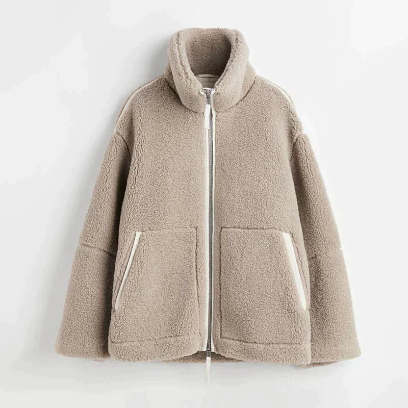 Amara Women’s Fleece Teddy Jacket