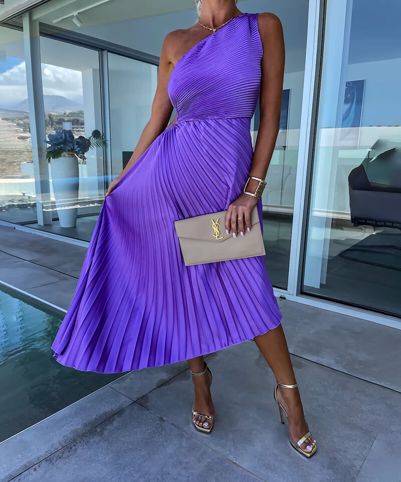 Mirella Puff Sleeve V-Neck Maxi Dress