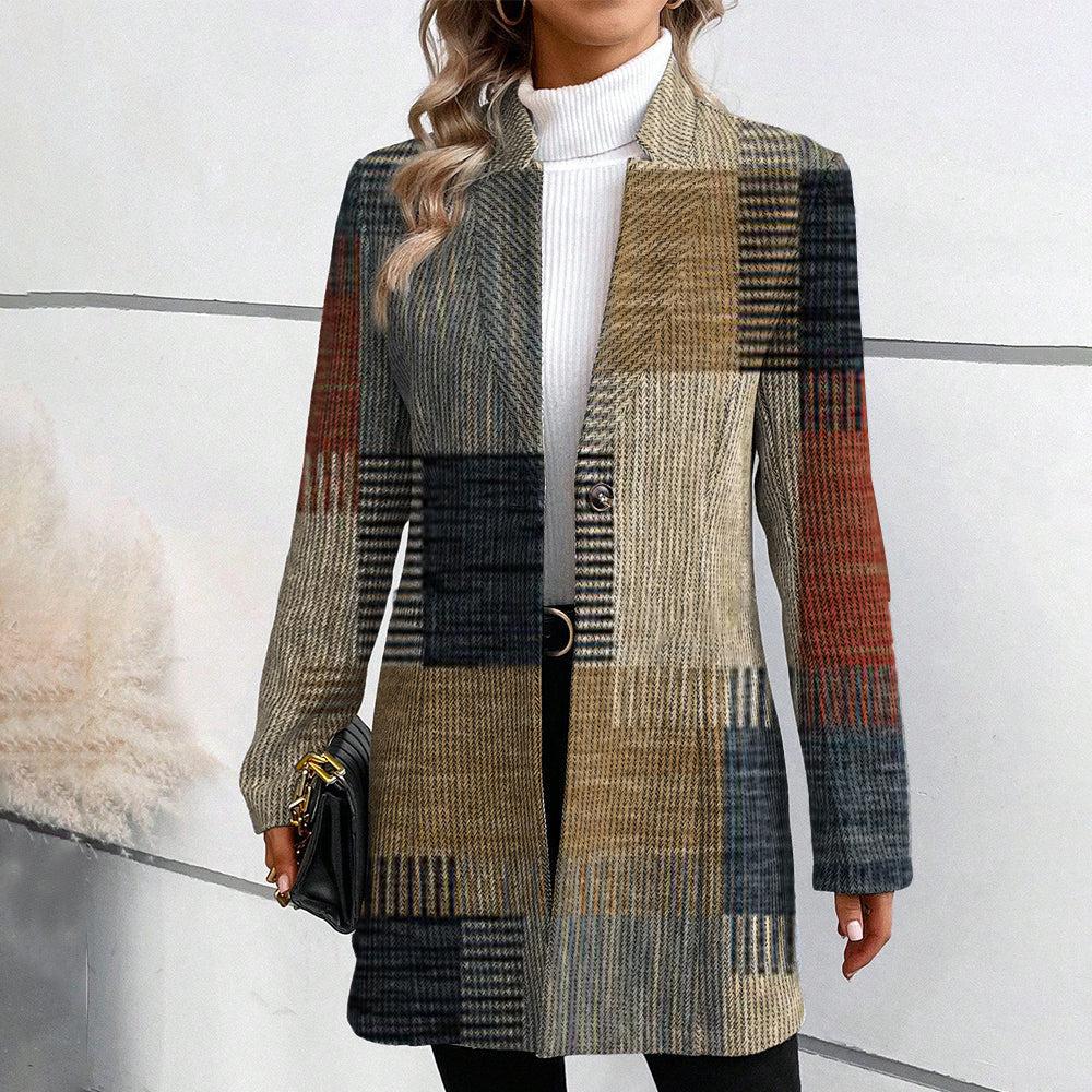 Elodie Patterned Blazer Jacket